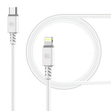 Дата кабель USB-C to Lightning 1.2m CB-TL11 white Piko (1283126504037)