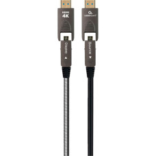 Кабель мультимедійний HDMI M to HDMI M 10.0m V2.0 4K60Hz A/D to A/D AOC Cablexpert (CCAP-HDMIDD-AOC-10M)