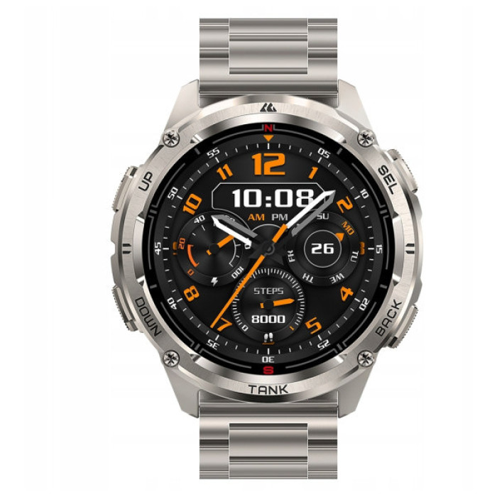 Смарт-годинник KOSPET Tank T3 ULTRA 2 SE SILVER (6974958251187)