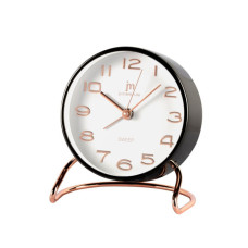 Настільний годинник Lowell будильник,чорний (JA7087G)