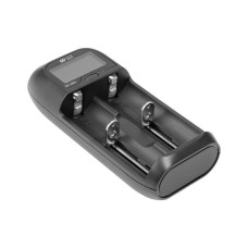 Зарядний пристрій для акумуляторів PowerPlant PP-UM2 (Ni-Mh, Ni-Cd, Li-ion, LiFePO4 / input DC 5V/2A) (AA620180)