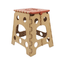 Стілець складаний Planet 36 см коричневий-бежевий (10715)