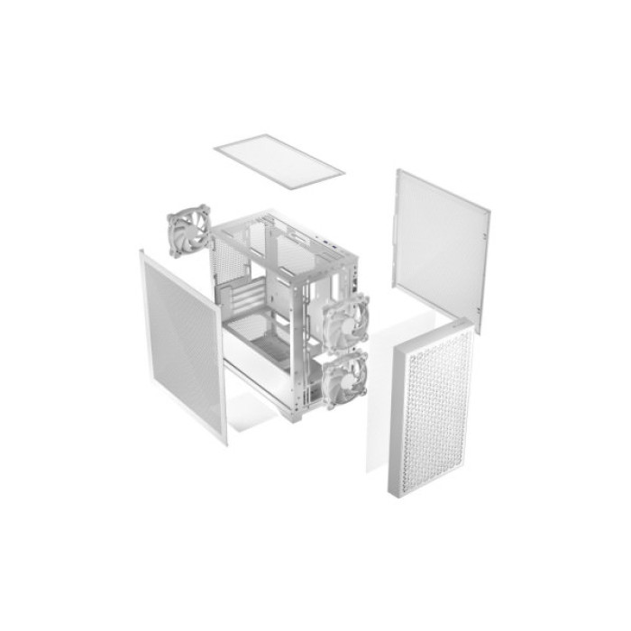 Корпус Logic concept DART PRO MINI WHITE MESH (AM-DART-PRO-0000-20)