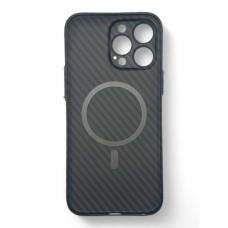 Чохол до мобільного телефона BeCover Carbonite Case MagSafe Apple iPhone 16 Pro Max Black (712069)