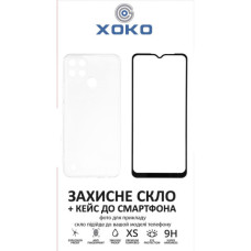 Чохол до мобільного телефона XoKo Ultra Thin Proof + Glass Full Cover Ultra-Thin iPhone 15 Pro Black (XK-CS-ULT-AP-IP15Pr)