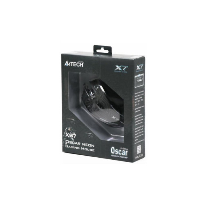 Мишка A4Tech X87 Maze Black (4711421934275)