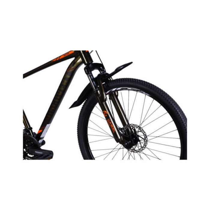 Велосипед Discovery 26" BASTION DD рама-18" AL 2025 коричневий (OPS-DIS-26-621)