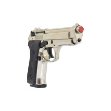 Стартовий пістолет Bruni 92 Nikel cal.9 РАК ST (1305N)