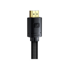 Кабель мультимедійний HDMI to HDMI 1.0m V2.1 Baseus (CAKGQ-J01)
