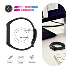 Ремінець до фітнес браслета Armorstandart комплект 3шт Xiaomi Mi Band 7/6/5 TW2 (ARM87045)
