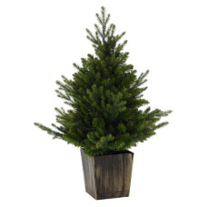 Штучна ялинка Chomik в горщику з підсвіткою 90 LED, 90 см (5900779899087)