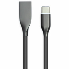 Дата кабель USB 2.0 AM to USB-C 2.0m black PowerPlant (CA911257)