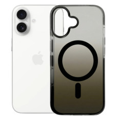 Чохол до мобільного телефона BeCover FIBRA Shock-Proof MagSafe Apple iPhone 17 Black (715439)