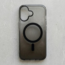 Чохол до мобільного телефона BeCover FIBRA Shock-Proof MagSafe Apple iPhone 17 Black (715439)