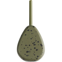 Грузило Brain In-Line Flat Lead 110g 2шт/уп Green (1858.32.07)