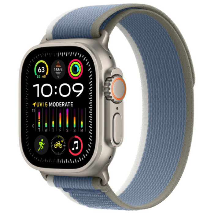 Ремінець до смарт-годинника Armorstandart Trail Loop для Apple Watch 49/46/45/44/42 (Series 1-3) Green Grey (ARM74230)