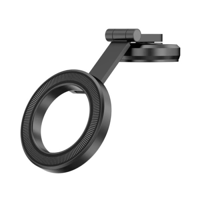 Універсальний автотримач Canyon Magnetic phone holder OnGrip 10 aluminum Black (CNS-CCHM10)