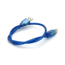 Кабель для принтера USB 2.0 AM/BM 0.5m blue Ritar (YT-AM/BM-0.5TBL)