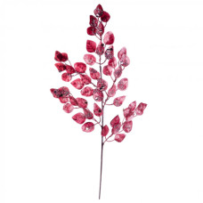 Декоративна гілка YES! Fun 75 см, малинова, гліттер (974602)