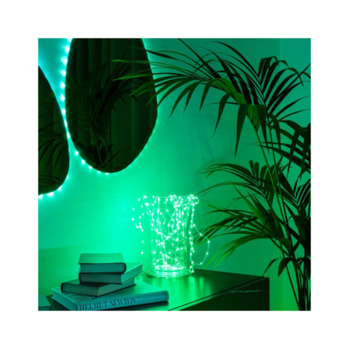 Гірлянда Twinkly Smart LED, Dots 400 RGB LED Lights String Black Wire Plug IP44 20м (TWD400STP-BEU)