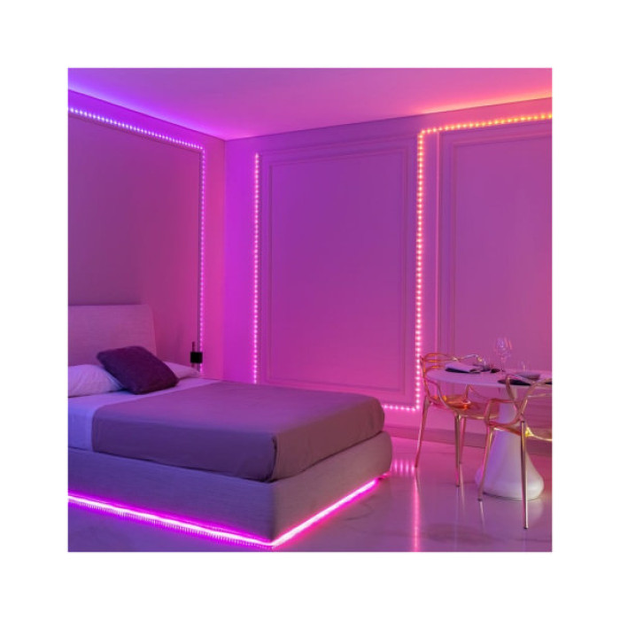 Гірлянда Twinkly Smart LED, Dots 400 RGB LED Lights String Black Wire Plug IP44 20м (TWD400STP-BEU)