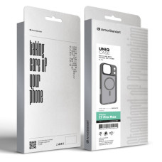 Чохол до мобільного телефона Armorstandart Uniq MagCase Apple iPhone 17 Pro Max Titanium Grey (ARM86275)