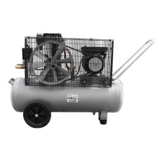 Компресор Sigma двоциліндровий ремінний 2.5кВт 335л/хв 10бар 50л (2 крана) (7044121)