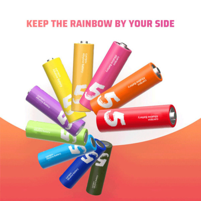 Батарейка CUKTECH AA rainbow alkaline battery * 24 (CUKAAB08CNCM)