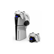 Зарядний пристрій iPega PG-P5S016 Для геймпадів DualSense PS5 Sony PlayStation 5 Slim Black (PG-P5S016)