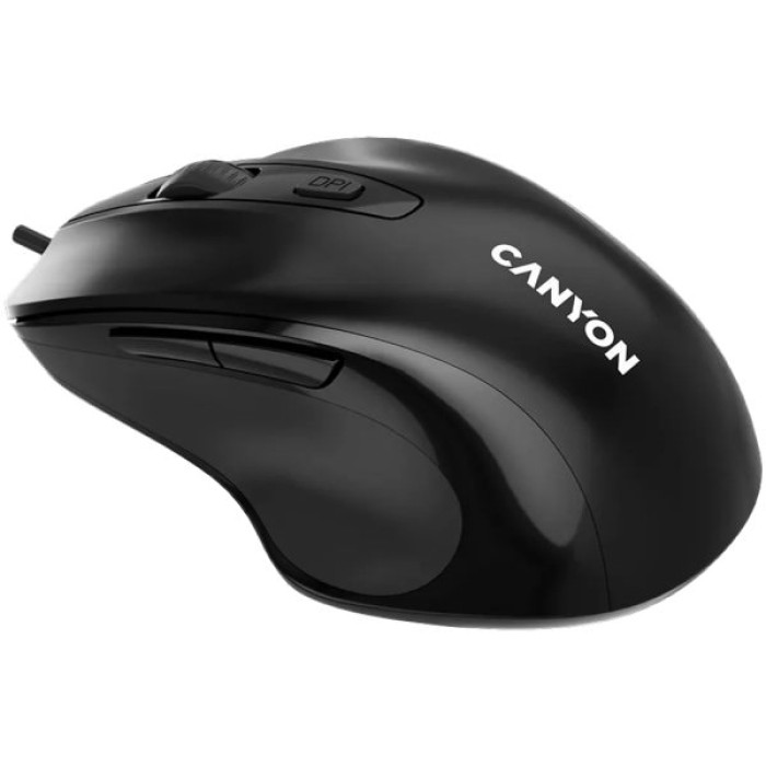 Мишка Canyon M-6 USB Black (CNE-CMS6)