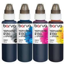 Чорнило Barva Epson T073/T092/T129/T130 4x100 мл, special, pigmented BK/C/M/Y (E130-100-MP)