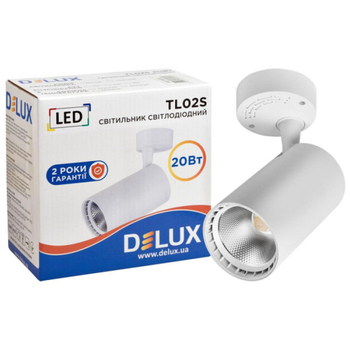 Спот Delux TL02S 20 Вт 4000K (90015900)