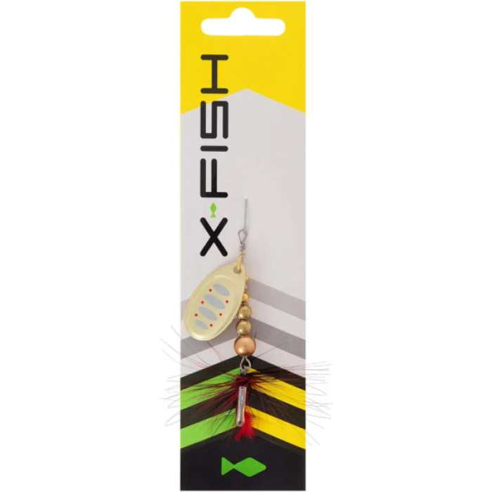 Блешня X-Fish Sirius 6.5g 3 Gold SRD (1917.06.49)