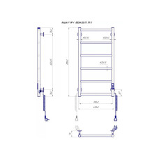 Сушарка для рушників MARIO Класік F НР-I (2.3.0702.10.P)