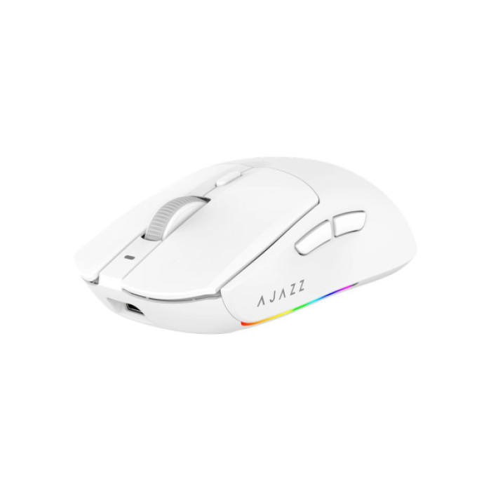 Мишка Ajazz AJ139 V2 MC Wireless/Bluetooth/USB White (AJ139-V2-MC-W)