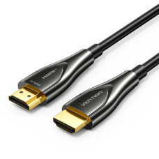 Кабель мультимедійний HDMI M to HDMI M 15.0m 4K60Hz fiber optic zinc alloy black Vention (ALSBN)