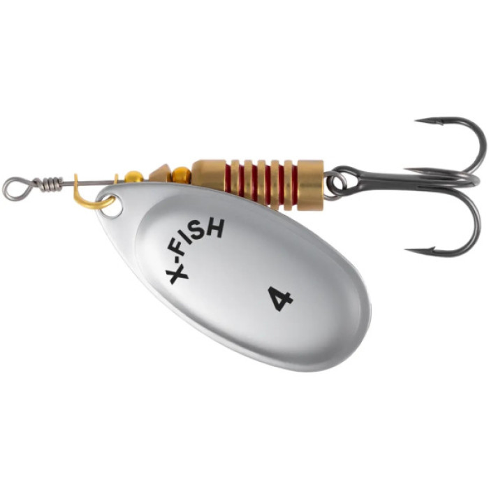 Блешня X-Fish Stark 9.5g 4 Silver (1917.05.72)