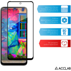 Скло захисне ACCLAB Full Glue MOTO G13/G23/G53 Black (1283126567247)