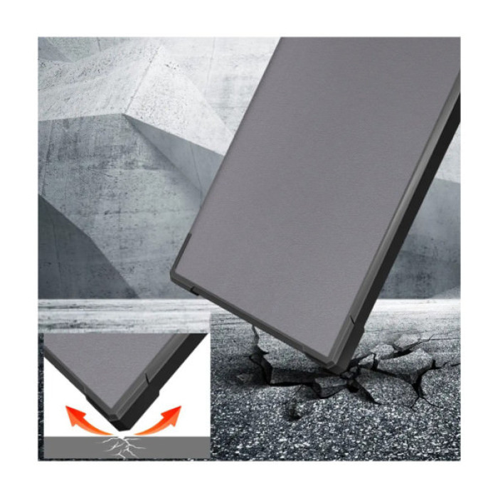 Чохол до електронної книги BeCover Ultra Slim Origami PocketBook 743G InkPad 4/InkPad Color 2/InkPad Color 3 (7.8") Gray (713087)