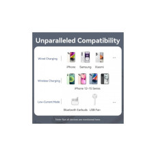 Батарея універсальна VENTION Magnetic Wireless 10000mAh 20W PD USB-C In/Out, QI-15W White (FHNW0)