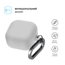 Чохол для навушників Armorstandart Hang Case для Samsung Galaxy Buds 4 / 4 Pro White (ARM90923)