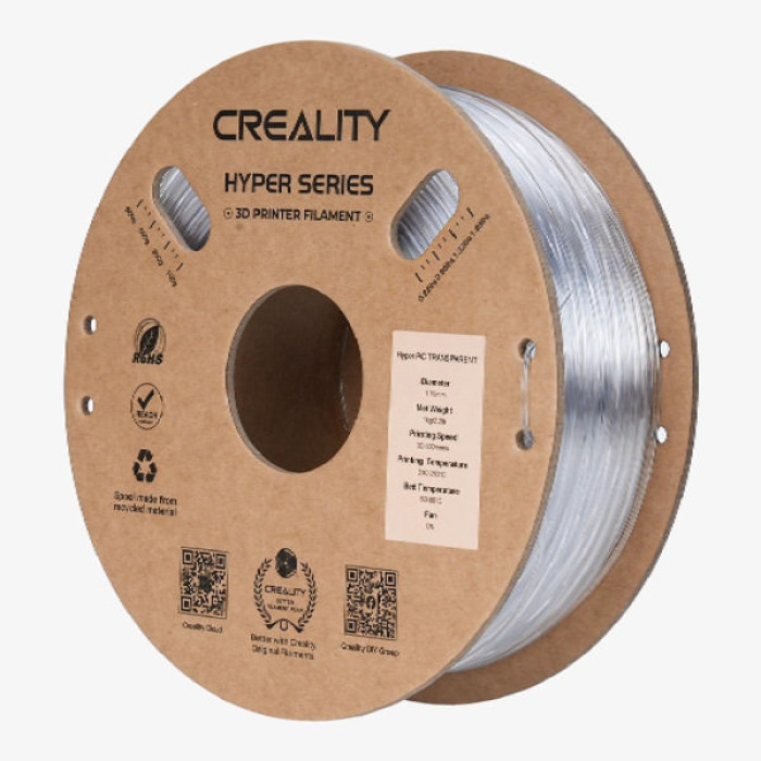Пластик для 3D-принтера Creality Hyper PC 1кг, 1.75мм, transparent (3301070013)