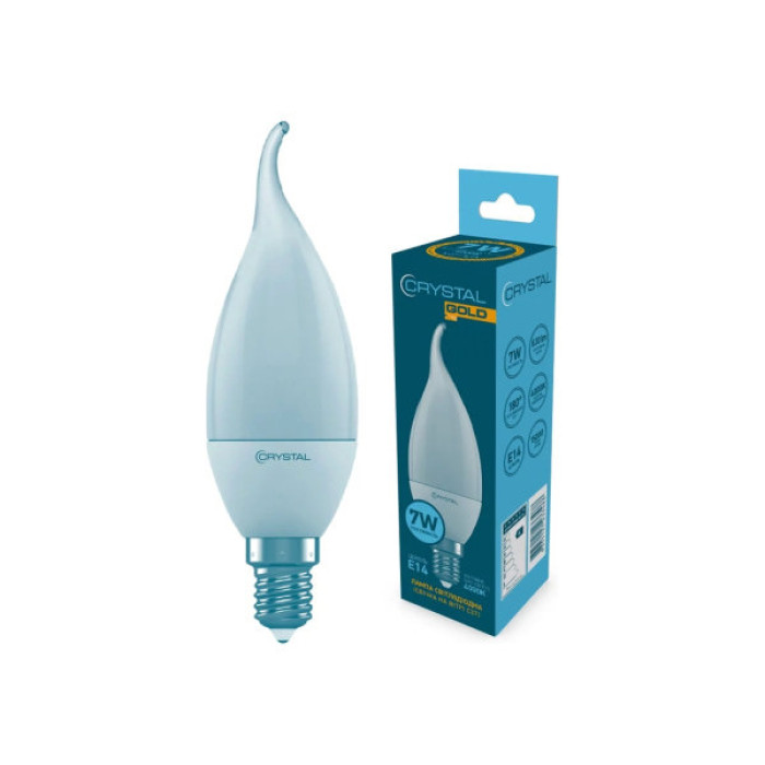 Лампочка CRYSTAL C37 7W PA Е14 (C37-023)