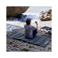 Туристичний килимок Naturehike IXPE CNK2300DZ017 алюмінієва плівка 200 x 65 х 2 см темно-блакитний (6976023923197)