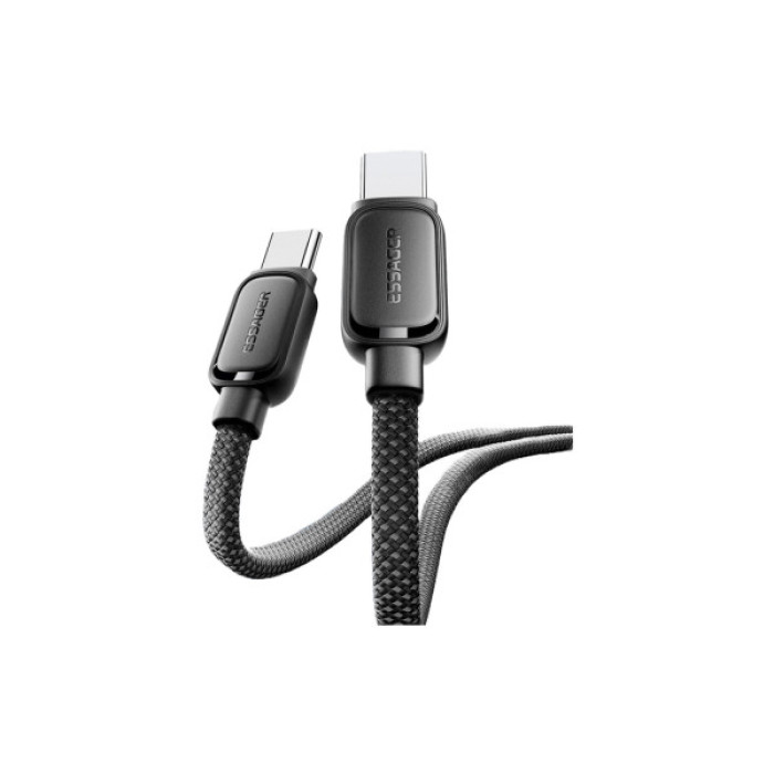 Дата кабель USB-C to USB-C 1.0m 100W black Essager (EXCTT1-TD01-P)