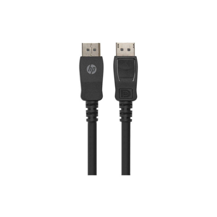 Кабель мультимедійний DisplayPort M to DisplayPort M 1.0m V1.2 4K60Hz black HP (HP_DHC-DP01-1M)