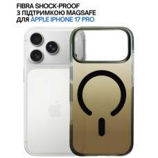 Чохол до мобільного телефона BeCover FIBRA Shock-Proof MagSafe Apple iPhone 17 Pro Clay (715462)