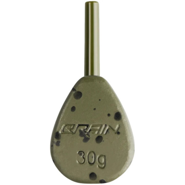 Грузило Brain In-Line Flat Lead 30g 2шт/уп Green (1858.32.02)