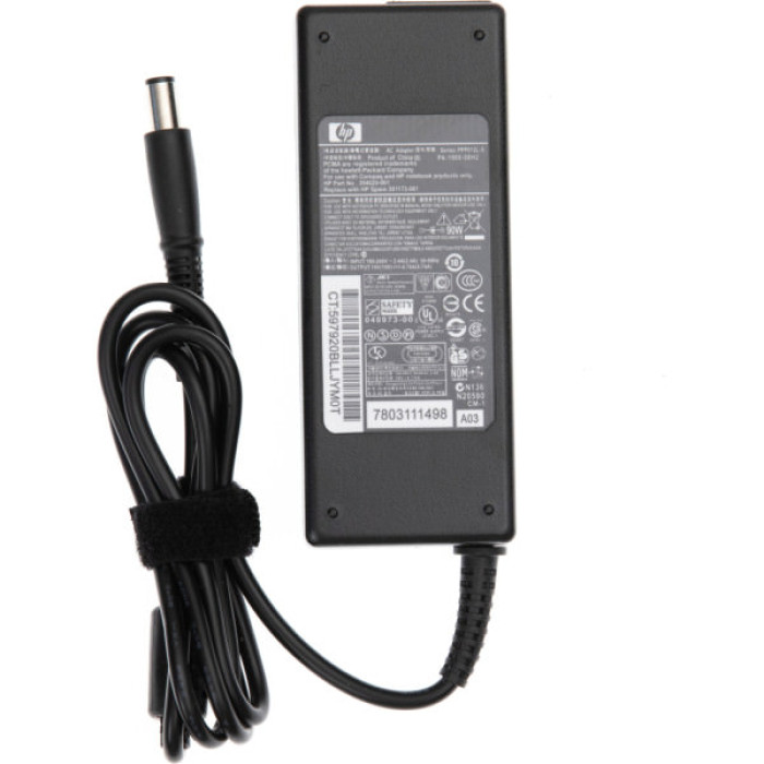Блок живлення до ноутбуку AlSoft HP 90W 19V, 4.74A, 7.4/5.0 (pin inside) (A40028)