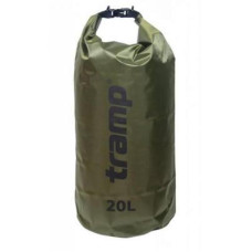 Гермомішок Tramp PVC Diamond Rip-Stop оливковый 20л (UTRA-113-olive)